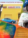 Car respraying in Townsville | DCR Crash Repairs logo